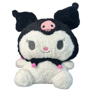 Hello Kitty Kuromi Plush Backpack - 15” Large Kawaii Bag - Soft & Adorable